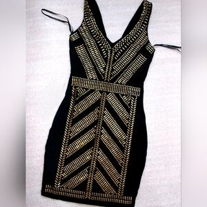 NWOT Bebe Black Dress Size S